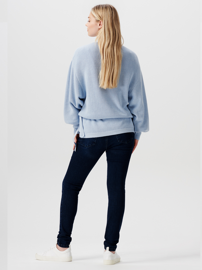 Jeans de grossesse skinny en Denim Bleu