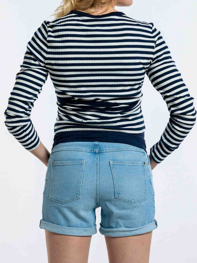 Wrap Lined Maternity Cardigan