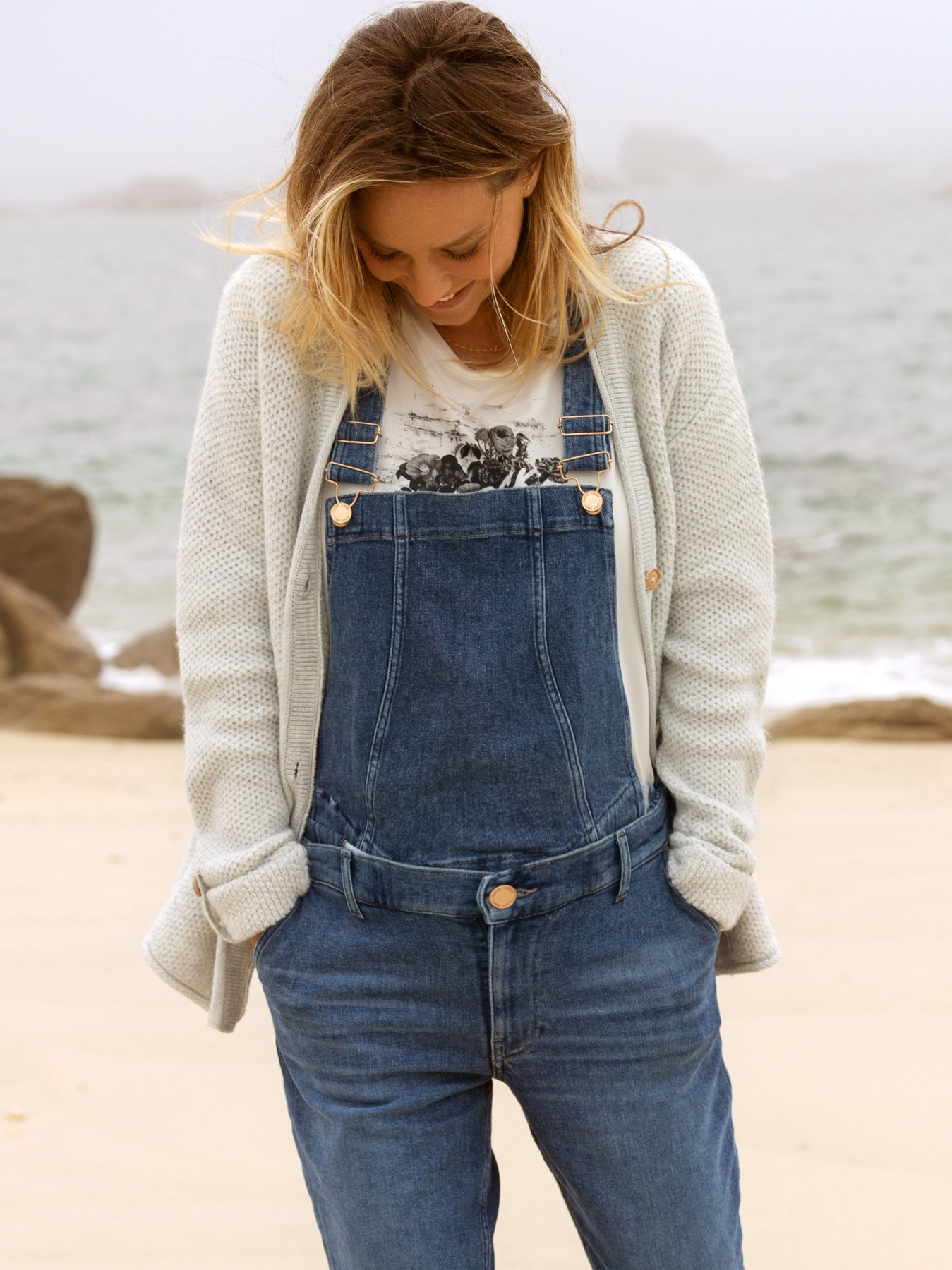Fischer middenblauwe overall 