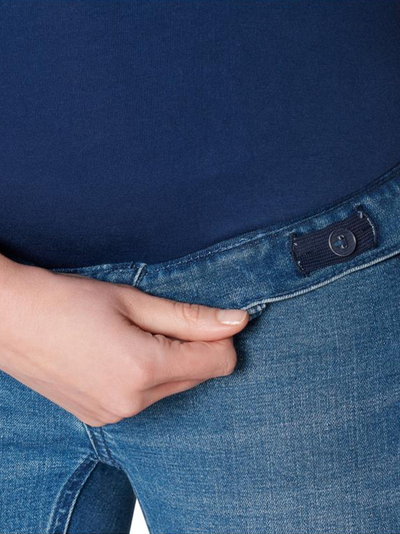 Skinny Blue Maternity Jeans