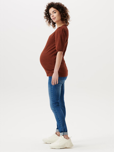 Skinny Blue Maternity Jeans