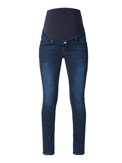 Jeans de grossesse skinny en Denim Bleu