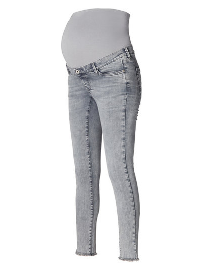 Jeans moderne de grossesse Gris