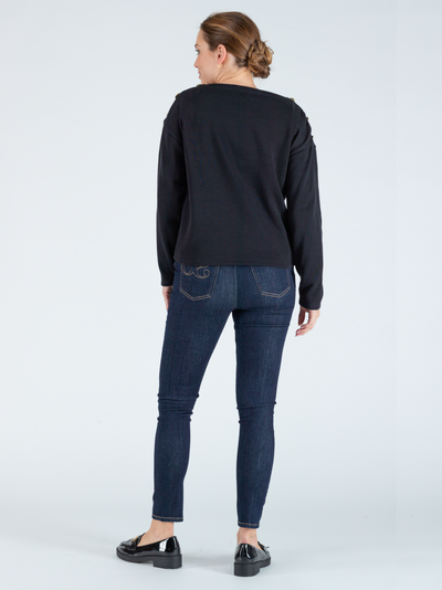 Jeans de grossesse slim Sharon Brut