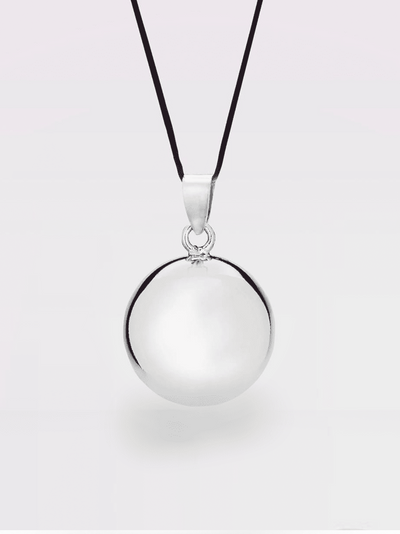 Bola de grossesse Glossy Argent