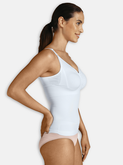 Top d'allaitement sans coutures Blanc