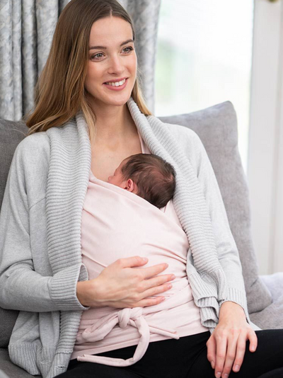 Poederroze mouwloze skin-to-skin top