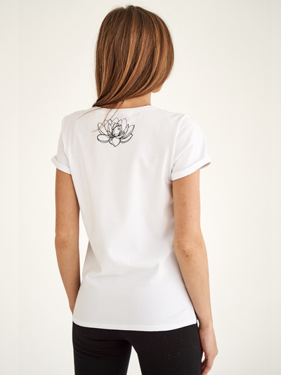 T-shirt 'Paris Mon amour' White