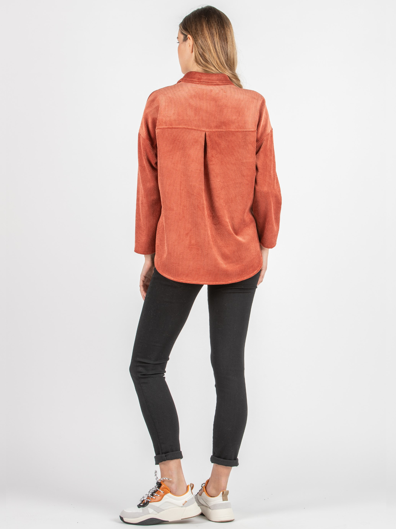 Chemise en velours côtelé Olivia