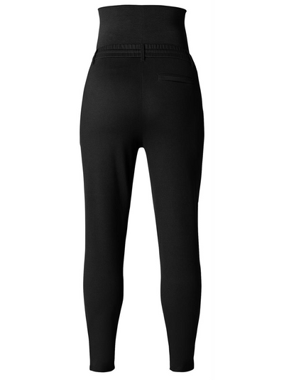 Pantalon casual/chic de grossesse noir