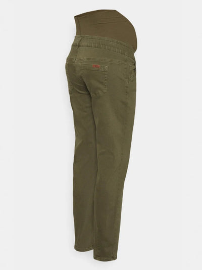 Boyfriend Zwangerschapsjeans Kaki 