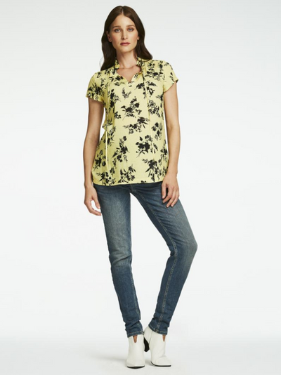 Floral maternity t-shirt