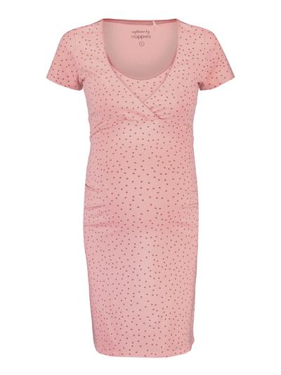Robe de nuit à coeurs