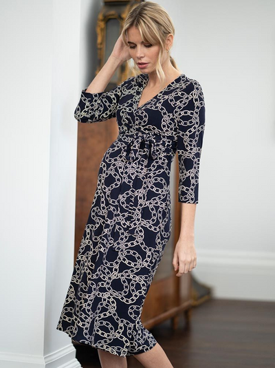 Robe de grossesse portefeuille Glorianne