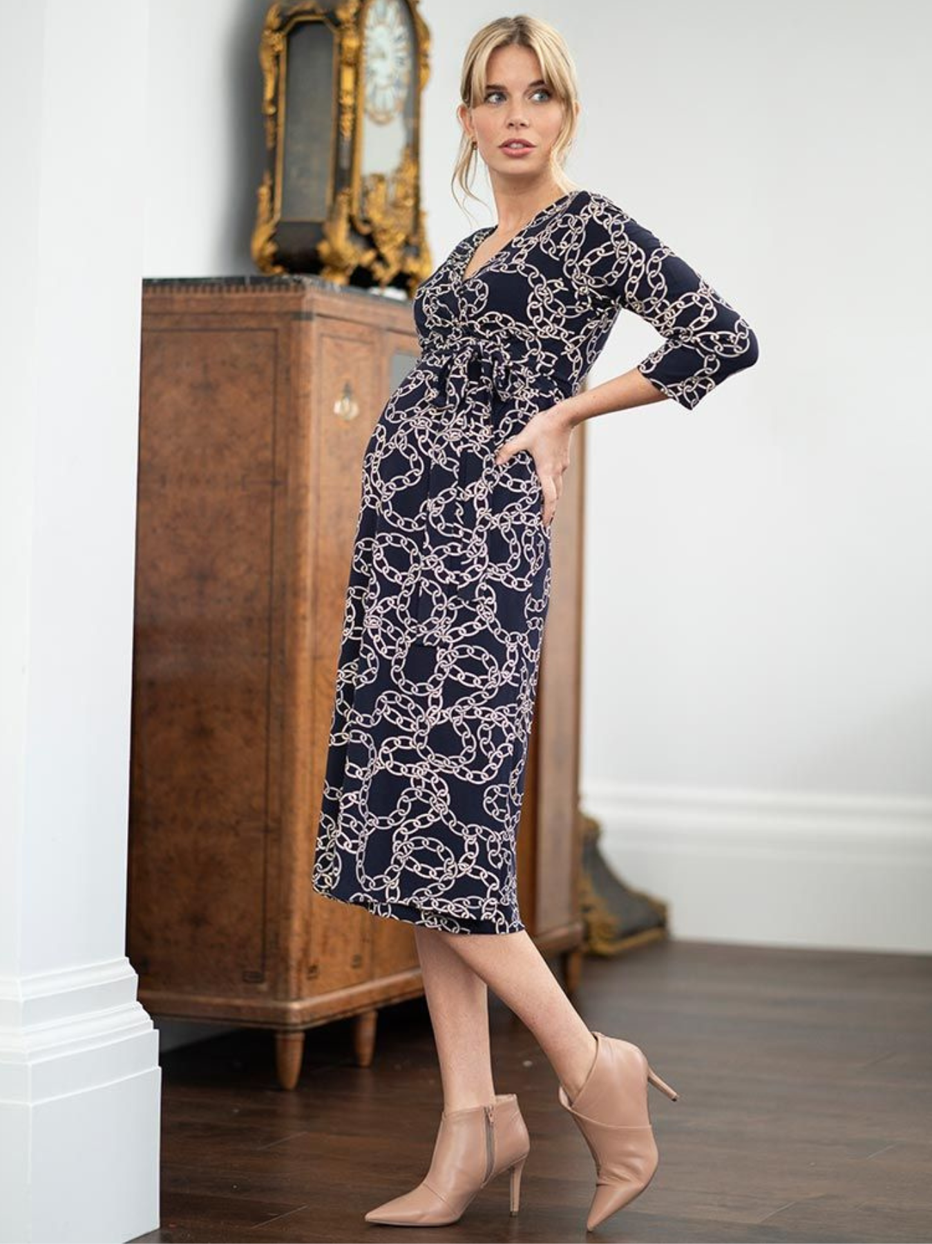 Robe de grossesse portefeuille Glorianne