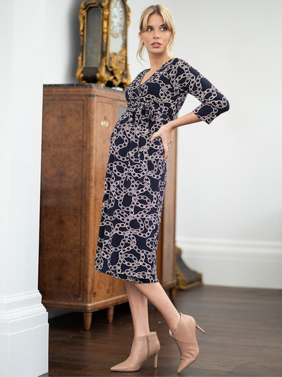 Robe de grossesse portefeuille Glorianne