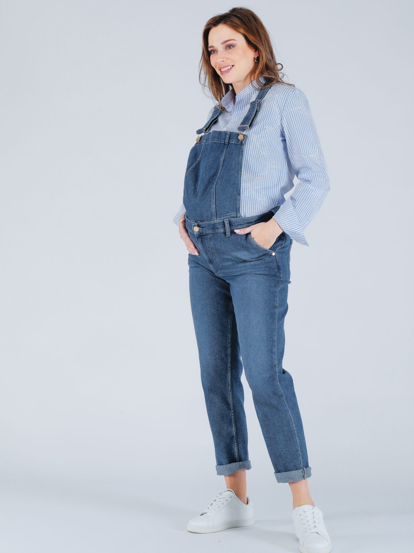 Fischer middenblauwe overall 