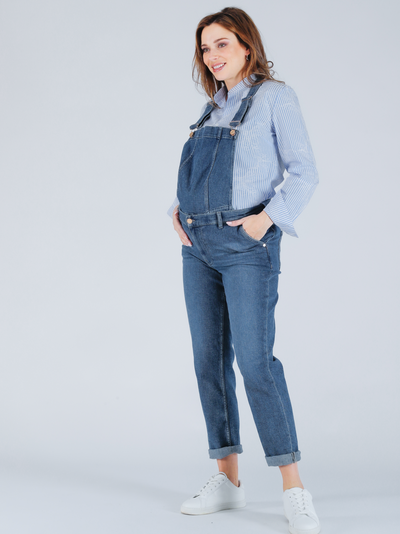 Fischer middenblauwe overall 