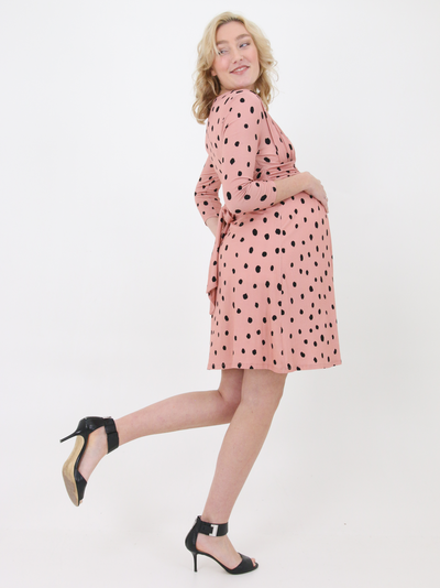 Vintage big polka dot dress