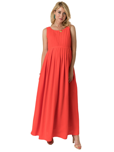 Paula Coral Long Dress