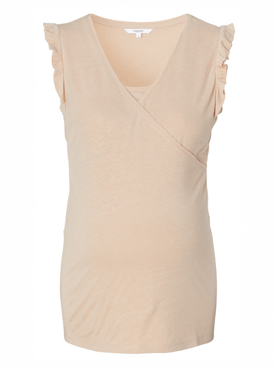 T-shirt de grossesse et d'allaitement Nude